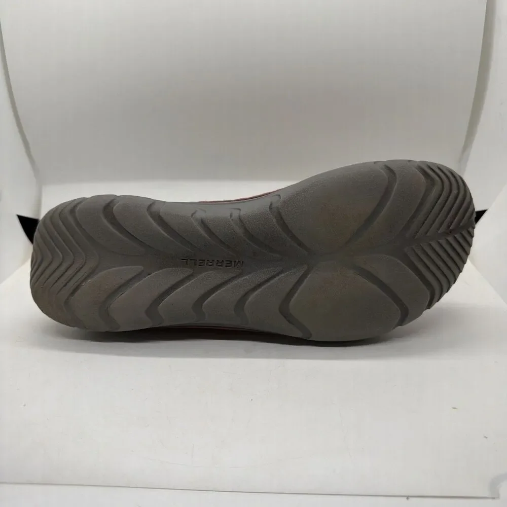 Merrell Hut Moc Loafer Slip-on Men's Size 9 US Maroon Slippers